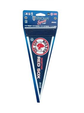 Wincraft MLB Boston Red Sox Mini 4 x 10 Pennant Red Sox #2 (Navy White and Red)